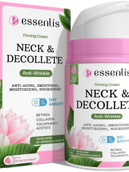 Neck Firming Cream Tightening Lifting Sagging Skin with Retinol & Collagen Hydrating Anti Aging Face Moisturizer for Women & Men Anti Wrinkle Cream for Face Chest Décolleté Body Day & Night